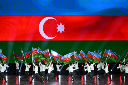 Solemn opening ceremony of 3rd CIS Games held in Ganja, President Ilham Aliyev and First Lady Mehriban Aliyeva watched the event-UPDATED-1 -PHOTOSESSION 