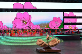 Solemn opening ceremony of 3rd CIS Games held in Ganja, President Ilham Aliyev and First Lady Mehriban Aliyeva watched the event-UPDATED-1 -PHOTOSESSION 