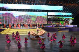 Solemn opening ceremony of 3rd CIS Games held in Ganja, President Ilham Aliyev and First Lady Mehriban Aliyeva watched the event-UPDATED-1 -PHOTOSESSION 
