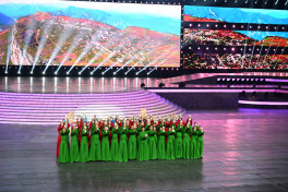Solemn opening ceremony of 3rd CIS Games held in Ganja, President Ilham Aliyev and First Lady Mehriban Aliyeva watched the event-UPDATED-1 -PHOTOSESSION 