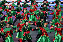 Solemn opening ceremony of 3rd CIS Games held in Ganja, President Ilham Aliyev and First Lady Mehriban Aliyeva watched the event-UPDATED-1 -PHOTOSESSION 