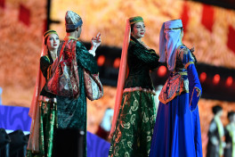 Solemn opening ceremony of 3rd CIS Games held in Ganja, President Ilham Aliyev and First Lady Mehriban Aliyeva watched the event-UPDATED-1 -PHOTOSESSION 