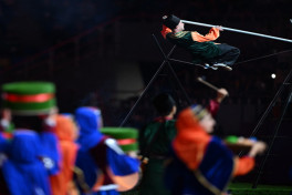 Solemn opening ceremony of 3rd CIS Games held in Ganja, President Ilham Aliyev and First Lady Mehriban Aliyeva watched the event-UPDATED-1 -PHOTOSESSION 