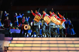 Solemn opening ceremony of 3rd CIS Games held in Ganja, President Ilham Aliyev and First Lady Mehriban Aliyeva watched the event-UPDATED-1 -PHOTOSESSION 