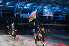 Solemn opening ceremony of 3rd CIS Games held in Ganja, President Ilham Aliyev and First Lady Mehriban Aliyeva watched the event-UPDATED-1 -PHOTOSESSION 