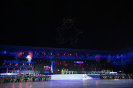 Solemn opening ceremony of 3rd CIS Games held in Ganja, President Ilham Aliyev and First Lady Mehriban Aliyeva watched the event-UPDATED-1 -PHOTOSESSION 