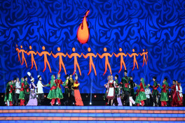 Solemn opening ceremony of 3rd CIS Games held in Ganja, President Ilham Aliyev and First Lady Mehriban Aliyeva watched the event-UPDATED-1 -PHOTOSESSION 