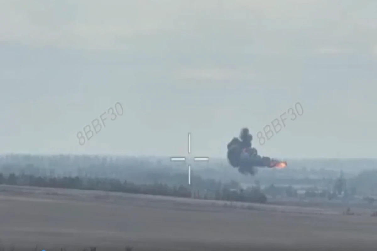 Ukrainian forces shoot down Russian helicopter with FPV drone