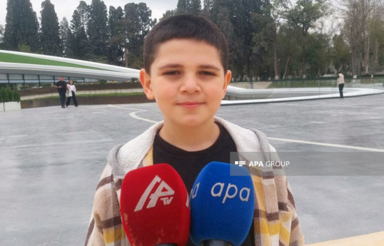 Bakhtiyar Heydarli, a young survivor of the 2020 Ganja missile attack