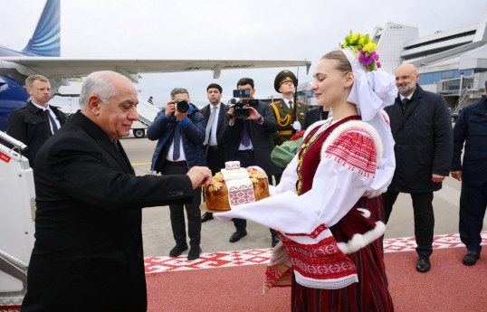 Azerbaijani PM Ali Asadov visits Minsk for CIS Council of Heads of Government meeting