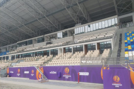 Media tour organized at newly inaugurated Ganja City Stadium -PHOTO 