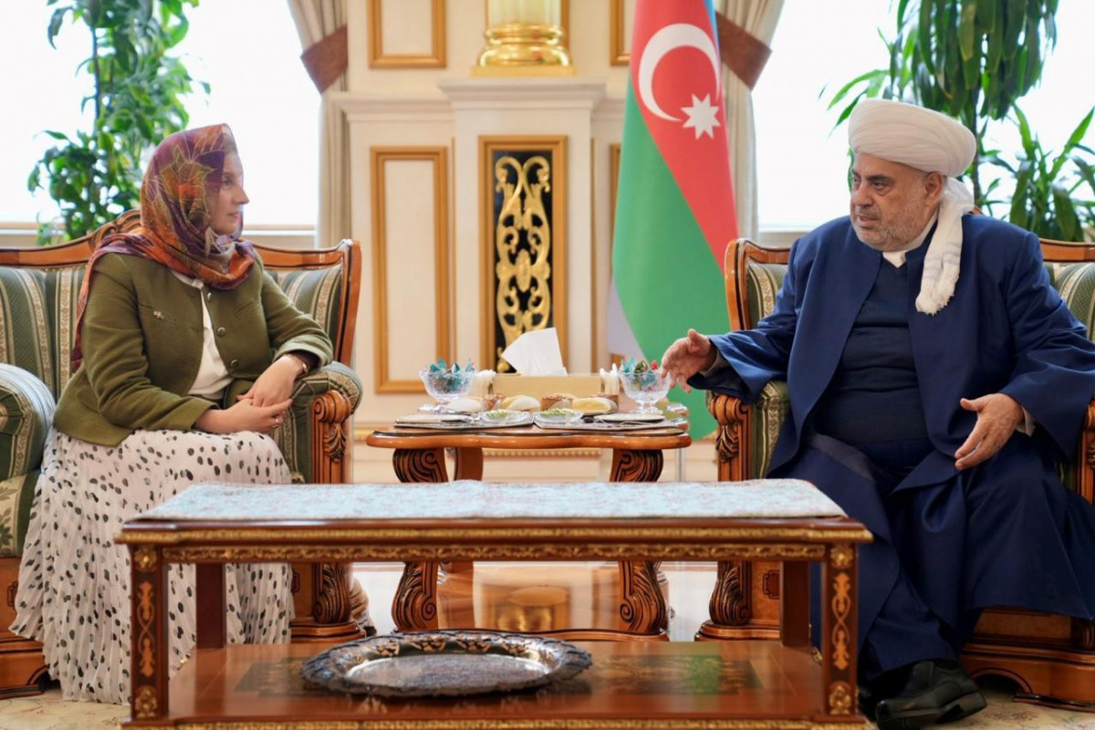 US Chargé d’Affaires meets with Caucasus Muslims Office head in Azerbaijan