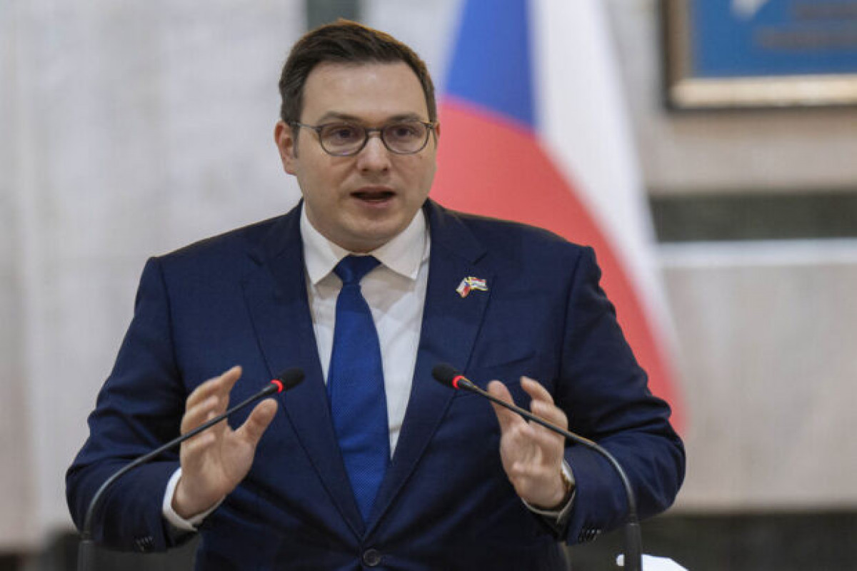 Jan Lipavský,  head of the Czech Ministry of Foreign Affairs