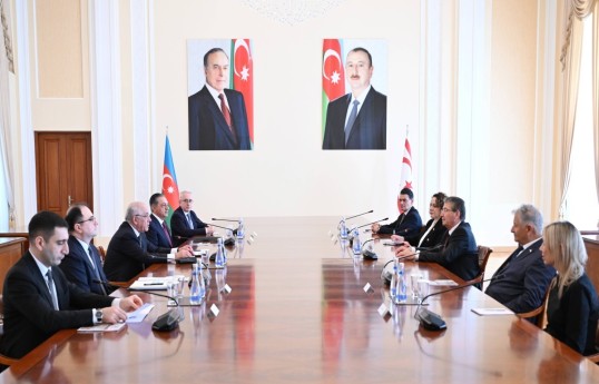 Azerbaijan PM meets TRNC counterpart, discusses expanding bilateral cooperation