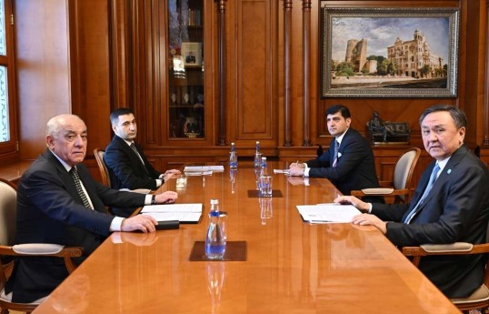 Azerbaijan PM Ali Asadov meets OTS Secretary General