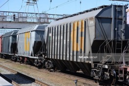 Five wagons of grain delivered to Armenia via transit through Azerbaijan - UPDATED 