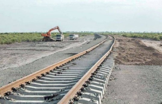 Azerbaiijan continues construction of the Aghdam-Khankendi railway - VIDEO 