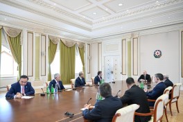 President Ilham Aliyev received participants of meeting of heads of government of OTS member states - PHOTO  -UPDATED 