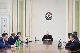 President Ilham Aliyev received participants of meeting of heads of government of OTS member states - PHOTO  -UPDATED 