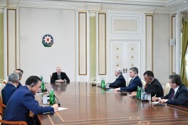 President Ilham Aliyev received participants of meeting of heads of government of OTS member states - PHOTO  -UPDATED 