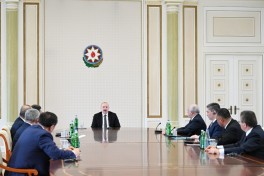 President Ilham Aliyev received participants of meeting of heads of government of OTS member states - PHOTO  -UPDATED 