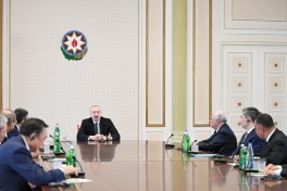 President Ilham Aliyev received participants of meeting of heads of government of OTS member states - PHOTO  -UPDATED 