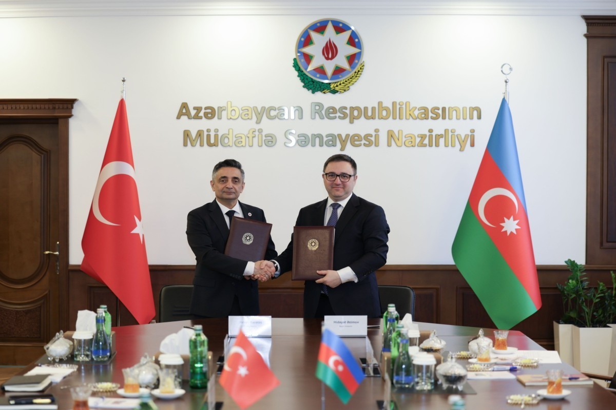 Azerbaijan, Türkiye sign implementation agreement to advance defense industry cooperation - PHOTO 