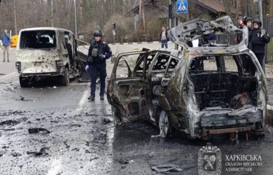 Two killed, several injured in Russian drone attack on Kharkiv