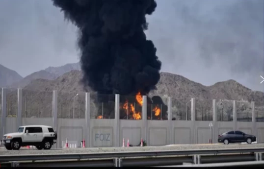 Fire reported at foreign oil companies' storage facilities in Iraq after drone strike