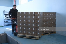 Humanitarian aid convoy sent from Azerbaijan crosses border and heads to Iran -PHOTO  -VIDEO 