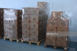 Humanitarian aid convoy sent from Azerbaijan crosses border and heads to Iran -PHOTO  -VIDEO 