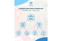ANAMA reveals number of mine victims in Azerbaijan since 2020 -STATISTICS 