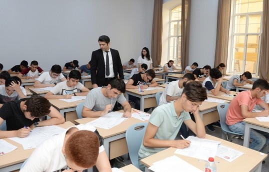 Azerbaijan holds nationwide school-leaving exams for nearly 50,000 students