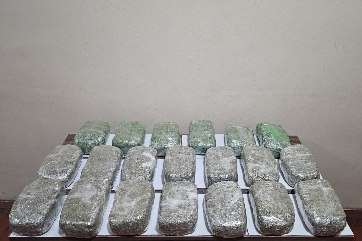Azerbaijan’s State Border Service foils drug smuggling from Iran - PHOTO 