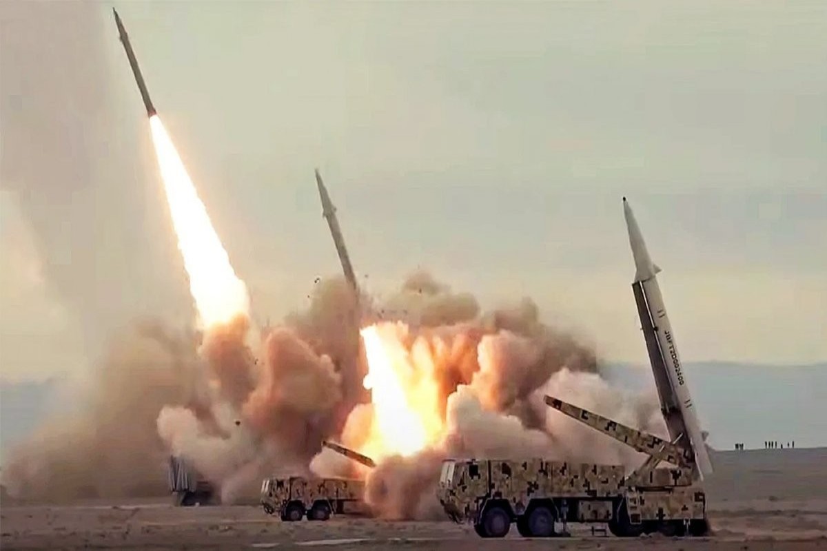 Iran launches missile strikes on US, Israeli military targets