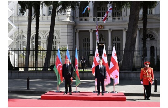 Official welcome ceremony was held for President Ilham Aliyev in Tbilisi - UPDATED  - PHOTO 