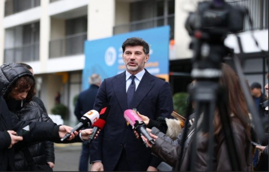 Kakha Kaladze, Secretary General of Georgia’s ruling Georgian Dream party and Mayor of Tbilisi