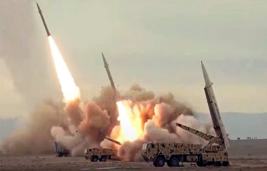 Iran launches missile strikes on US, Israeli military targets