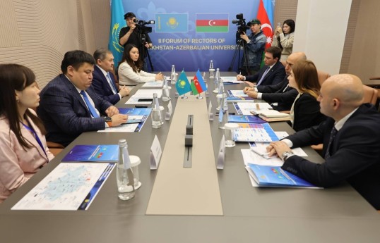 Azerbaijan, Kazakhstan ministers discuss cooperation in science and education