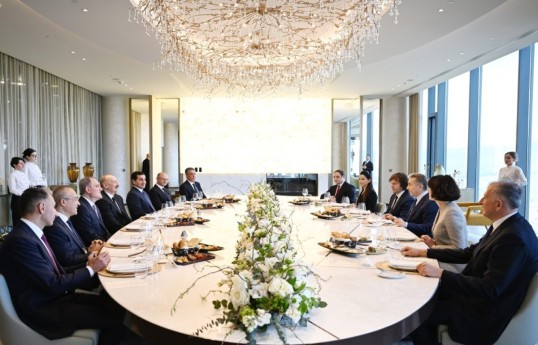 Luncheon held in honor of the President of the Republic of Azerbaijan