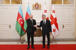 President of Azerbaijan Ilham Aliyev held one-on-one meeting with President of Georgia Mikheil Kavelashvili - UPDATED 