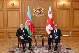 President of Azerbaijan Ilham Aliyev held one-on-one meeting with President of Georgia Mikheil Kavelashvili - UPDATED 
