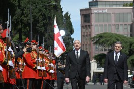 Official welcome ceremony was held for President Ilham Aliyev in Tbilisi - UPDATED  - PHOTO 