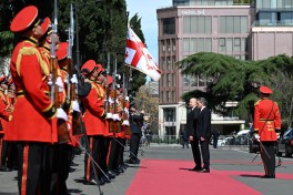 Official welcome ceremony was held for President Ilham Aliyev in Tbilisi - UPDATED  - PHOTO 