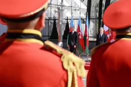 Official welcome ceremony was held for President Ilham Aliyev in Tbilisi - UPDATED  - PHOTO 
