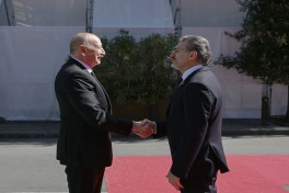 Official welcome ceremony was held for President Ilham Aliyev in Tbilisi - UPDATED  - PHOTO 