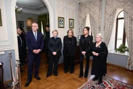 First Lady Mehriban Aliyeva visited Museum of Azerbaijani Culture named after Mirza Fatali Akhundzade in Tbilisi - PHOTO 