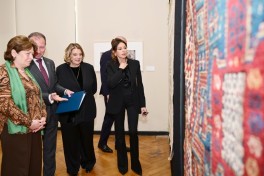 First Lady of Azerbaijan Mehriban Aliyeva visited Georgian National Museum in Tbilisi