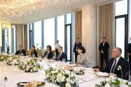 Luncheon held in honor of the President of the Republic of Azerbaijan