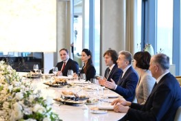 Luncheon held in honor of the President of the Republic of Azerbaijan
